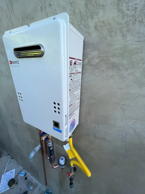 Tankless water heater installation for Keene homes